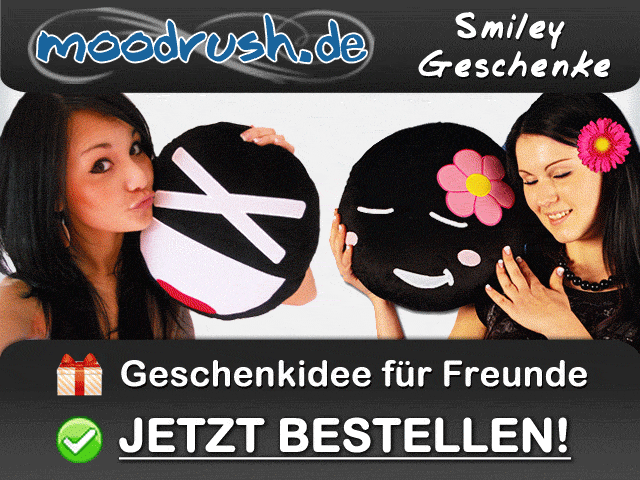Plüsch-Smileys von moodrush.de