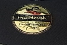 Moodrush Moody Smiley Cap Sticker Gold Original