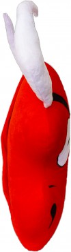 Hornoxe Merchandise Kissen LOL Pl�sch Kuh Roter Oxe Meme Rage Face Shop