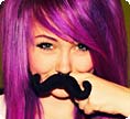 Moustache Anh�nger Keychain Pl�sch Bart Moustache Finger Shop