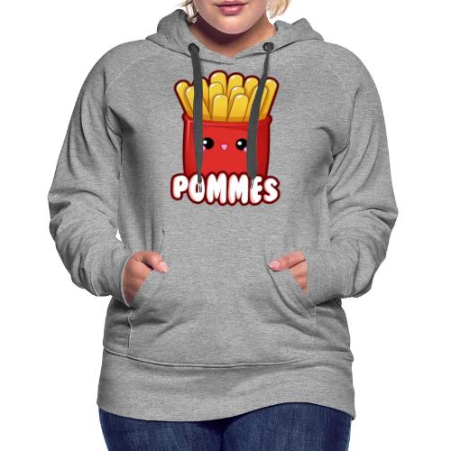 Pommes Fritten Frites Fast Food Emoticon Cute