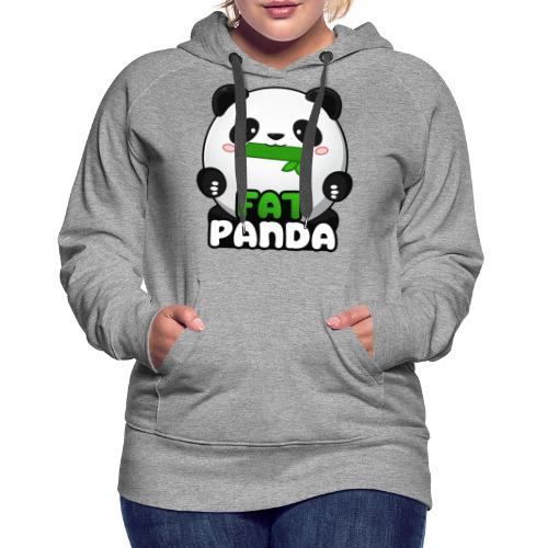 Fat Panda mit Bambus - Pandabär Cute Kawaii ^_^