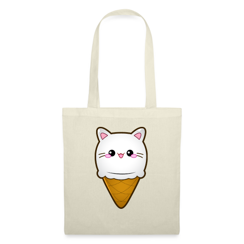 Ice Cream Cat Eiscreme Eis Katze Vanille Eiskugel