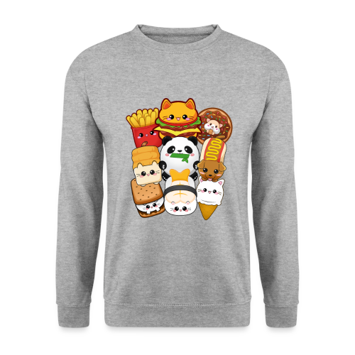 moodrush Design Kawaii Cat Fast Food Print