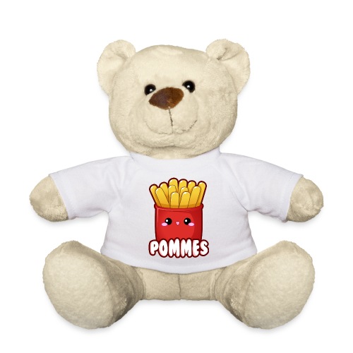 Pommes Fritten Frites Fast Food Emoticon Cute