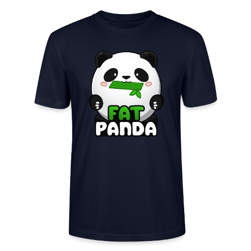 Fat Panda mit Bambus - Pandabär Cute Kawaii ^_^