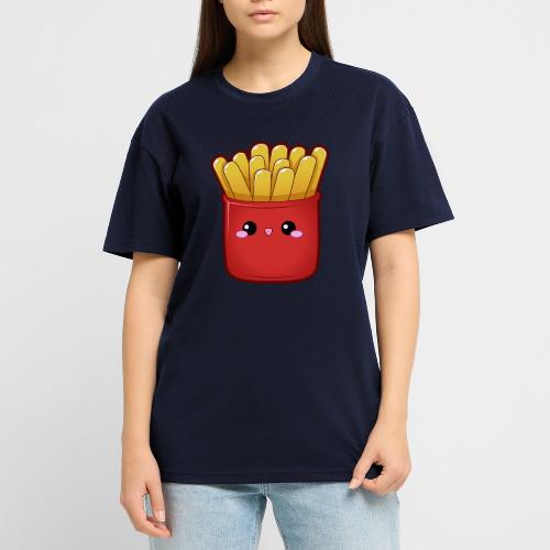 Pommes Fritten Frites Fast Food Gesicht Fries USA