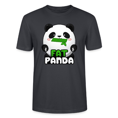Fat Panda mit Bambus - Pandabär Cute Kawaii ^_^