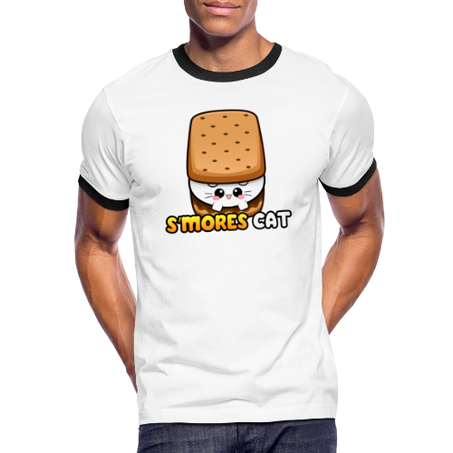 Smores Cat Katze S'mores Marshmallow Cookie Choco