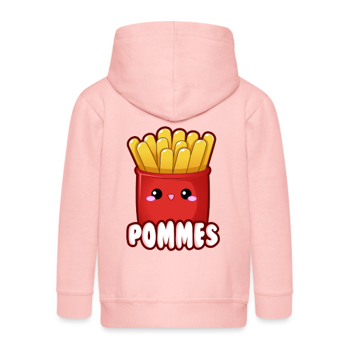 Pommes Fritten Frites Fast Food Emoticon Cute