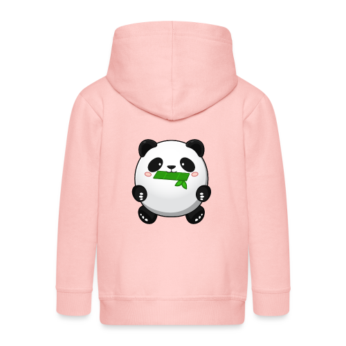 Fat Panda mit Bambus - Pandabär Cute Kawaii Bär