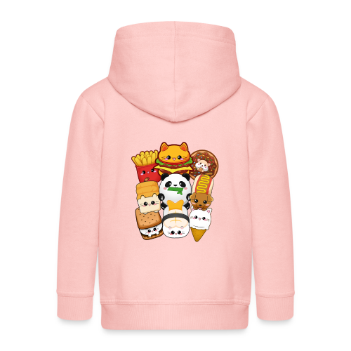 moodrush Design Kawaii Cat Fast Food Print