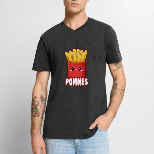 Pommes Fritten Frites Fast Food Emoticon Cute