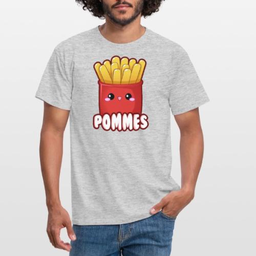 Pommes Fritten Frites Fast Food Emoticon Cute