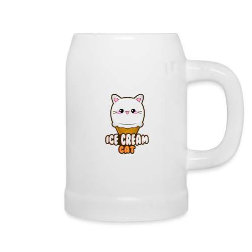 Ice Cream Cat Eiscreme Eis Katze Vanille Eiskugel