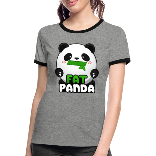 Fat Panda mit Bambus - Pandabär Cute Kawaii ^_^