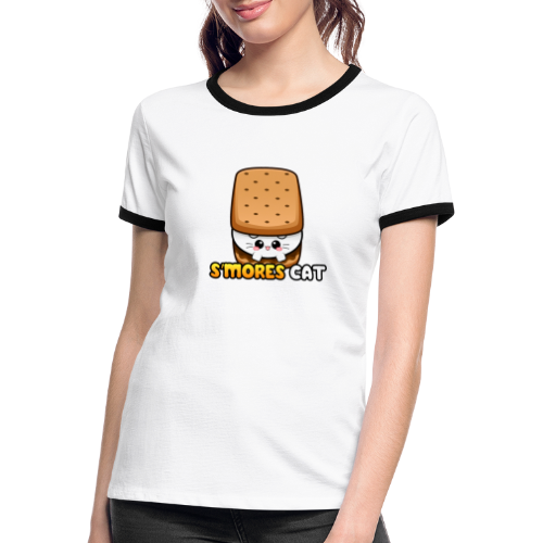 Smores Cat Katze S'mores Marshmallow Cookie Choco