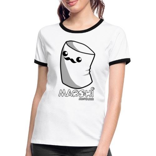 Marshi Mustache Marshmallow Bart