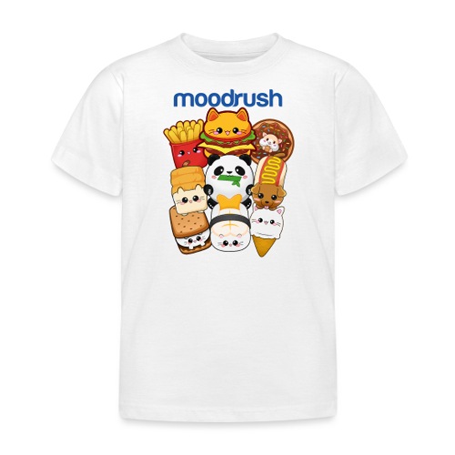 moodrush Logo Design Burger Pommes Toast Panda Ice