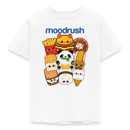 moodrush Logo Design Burger Pommes Toast Panda Ice