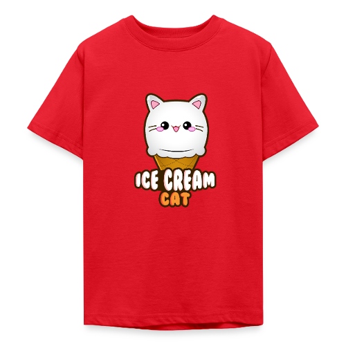 Ice Cream Cat Eiscreme Eis Katze Vanille Eiskugel