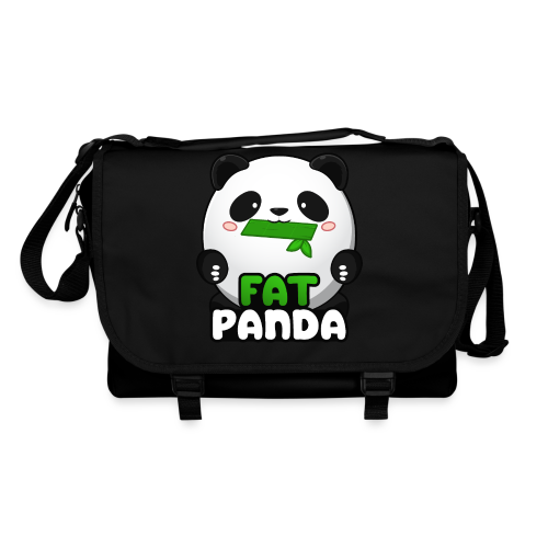 Fat Panda mit Bambus - Pandabär Cute Kawaii ^_^