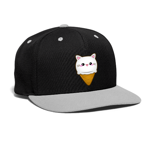 Ice Cream Cat Eiscreme Eis Katze Vanille Eiskugel