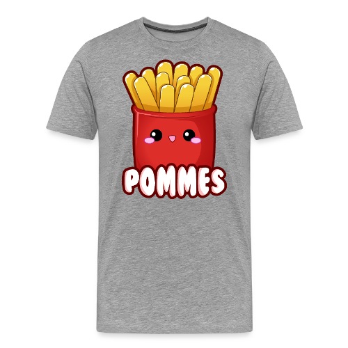 Pommes Fritten Frites Fast Food Emoticon Cute