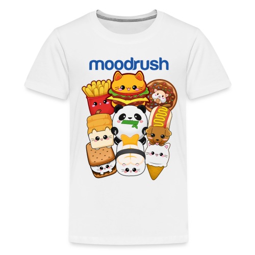 moodrush Logo Design Burger Pommes Toast Panda Ice