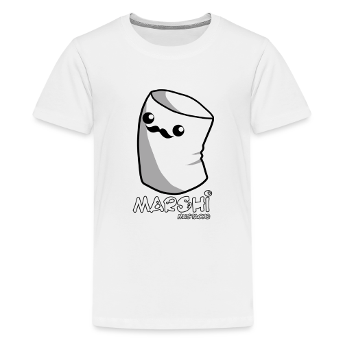 Marshi Mustache Marshmallow Bart