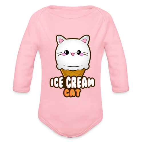 Ice Cream Cat Eiscreme Eis Katze Vanille Eiskugel