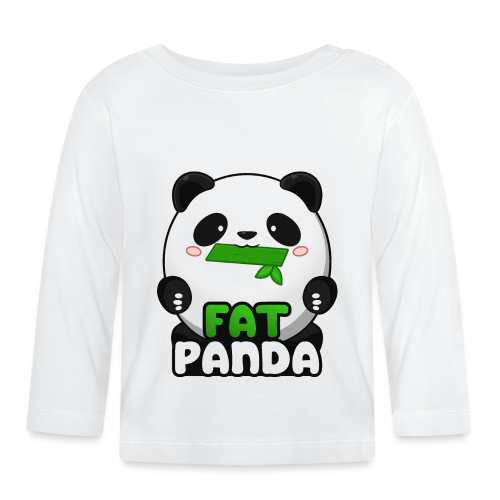 Fat Panda mit Bambus - Pandabär Cute Kawaii ^_^