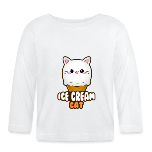 Ice Cream Cat Eiscreme Eis Katze Vanille Eiskugel
