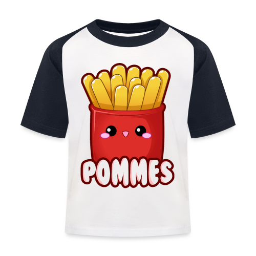 Pommes Fritten Frites Fast Food Emoticon Cute