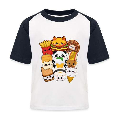 moodrush Design Kawaii Cat Fast Food Print