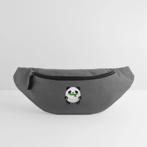 Fat Panda mit Bambus - Pandabär Cute Kawaii Bär