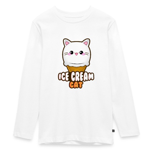 Ice Cream Cat Eiscreme Eis Katze Vanille Eiskugel