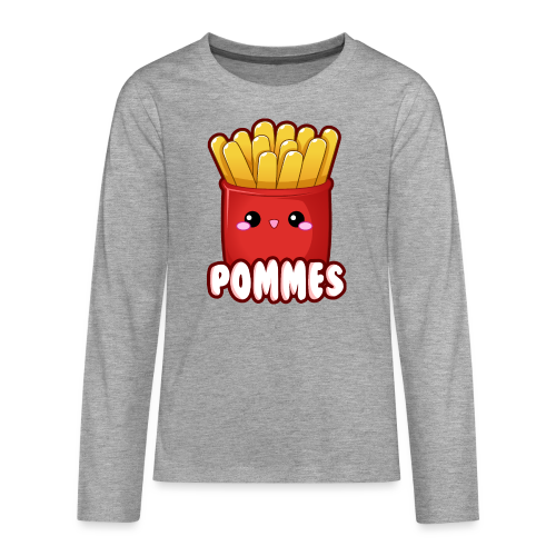 Pommes Fritten Frites Fast Food Emoticon Cute
