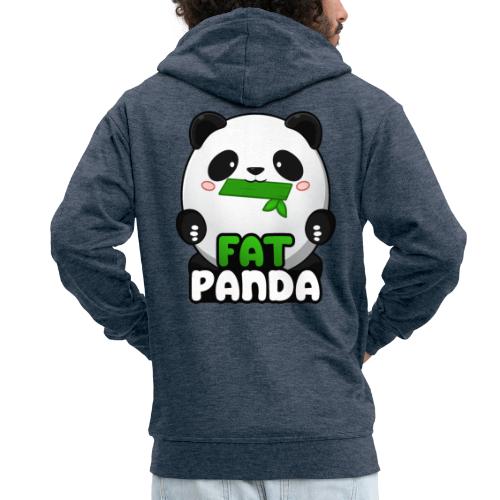 Fat Panda mit Bambus - Pandabär Cute Kawaii ^_^