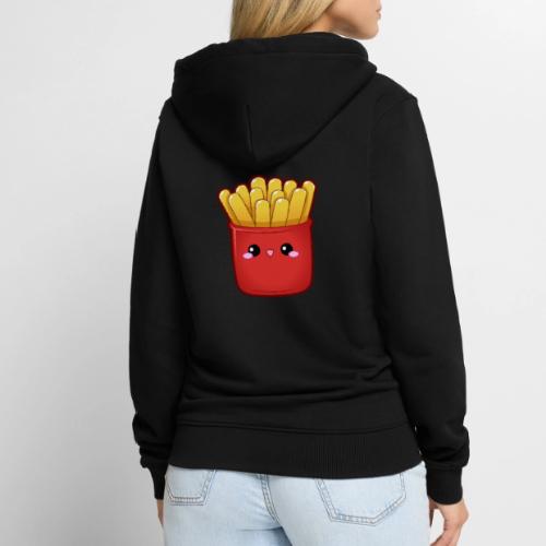 Pommes Fritten Frites Fast Food Gesicht Fries USA