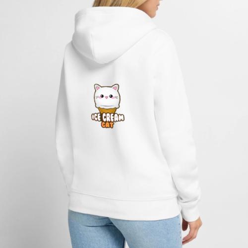 Ice Cream Cat Eiscreme Eis Katze Vanille Eiskugel
