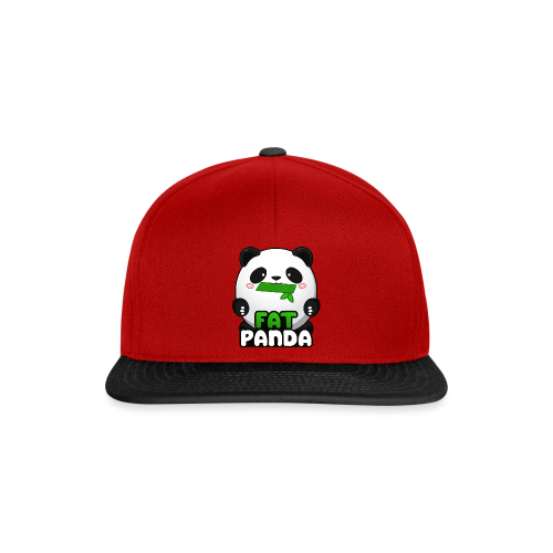 Fat Panda mit Bambus - Pandabär Cute Kawaii ^_^