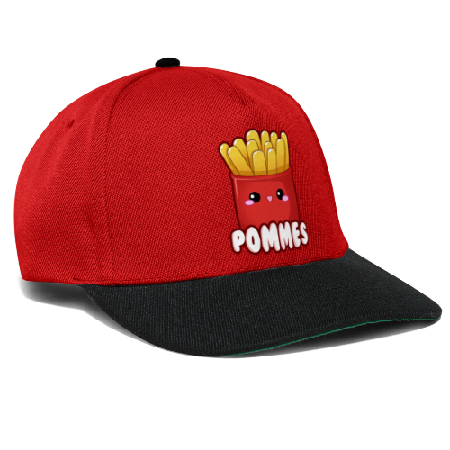 Pommes Fritten Frites Fast Food Emoticon Cute