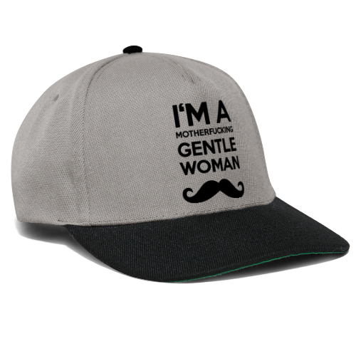 I'M A MOTHERFUCKING GENTLEWOMAN MOUSTACHE