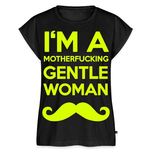 I'M A MOTHERFUCKING GENTLEWOMAN MOUSTACHE
