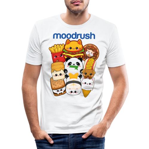 moodrush Logo Design Burger Pommes Toast Panda Ice