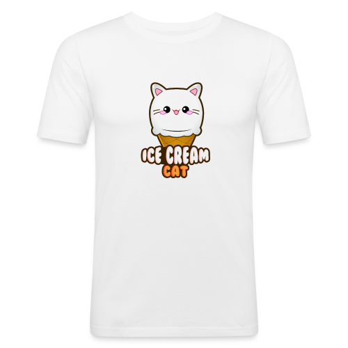 Ice Cream Cat Eiscreme Eis Katze Vanille Eiskugel