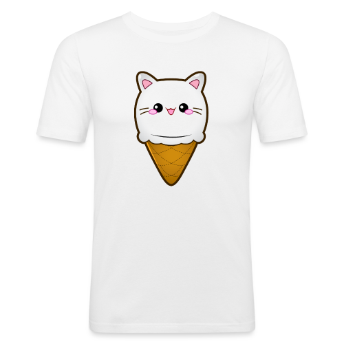 Ice Cream Cat Eiscreme Eis Katze Vanille Eiskugel