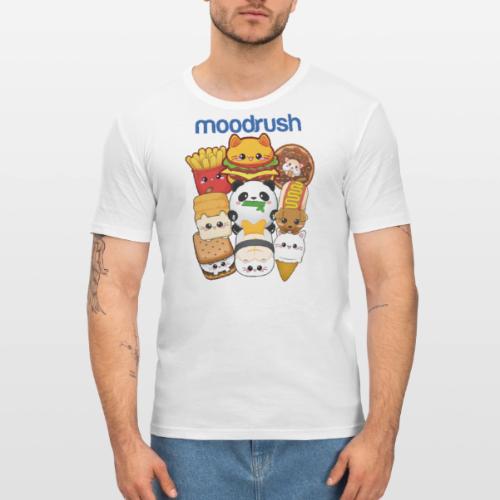 moodrush Logo Design Burger Pommes Toast Panda Ice