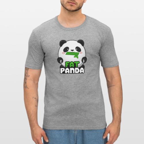 Fat Panda mit Bambus - Pandabär Cute Kawaii ^_^
